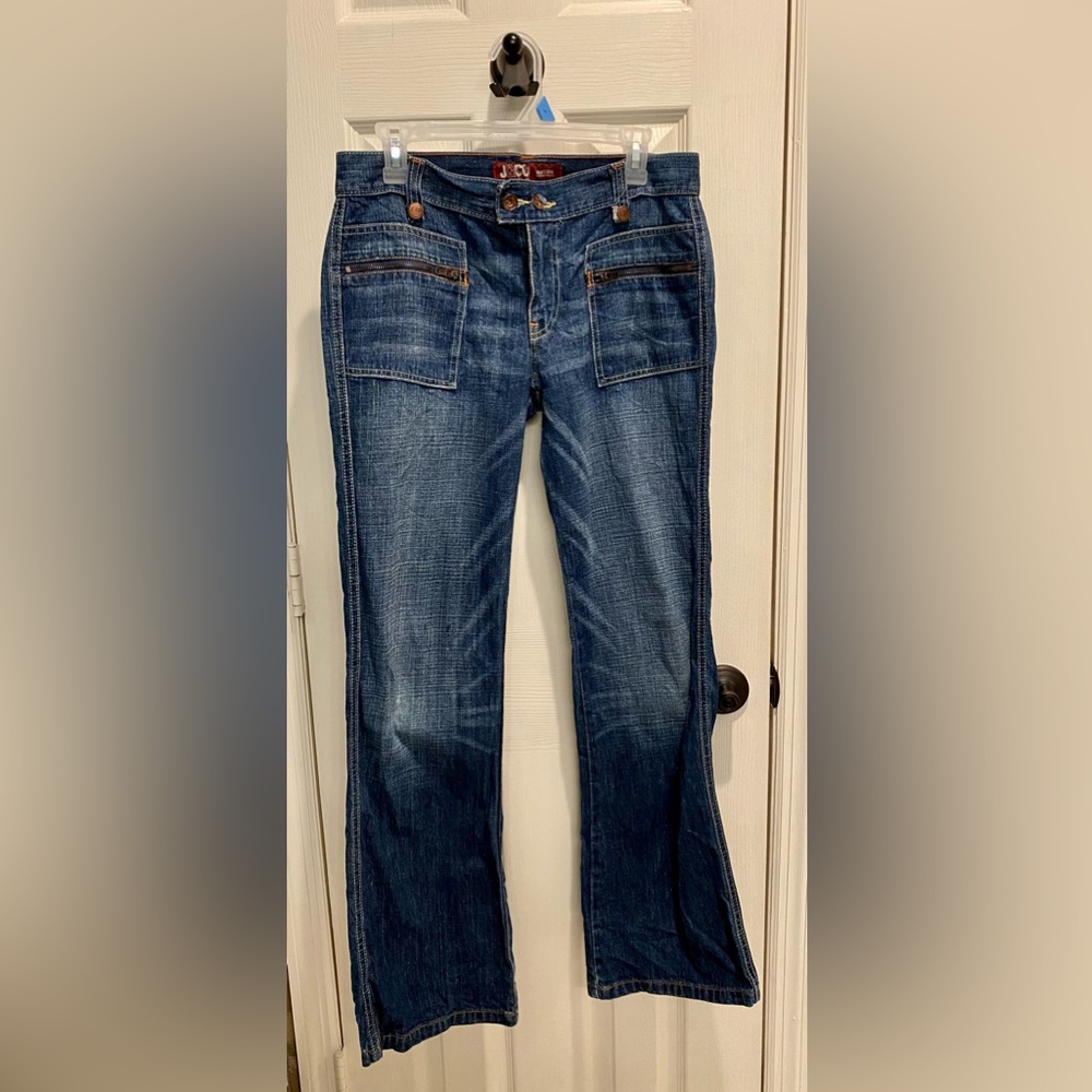 J&CO Denim size 30 waist with zippered pockets
